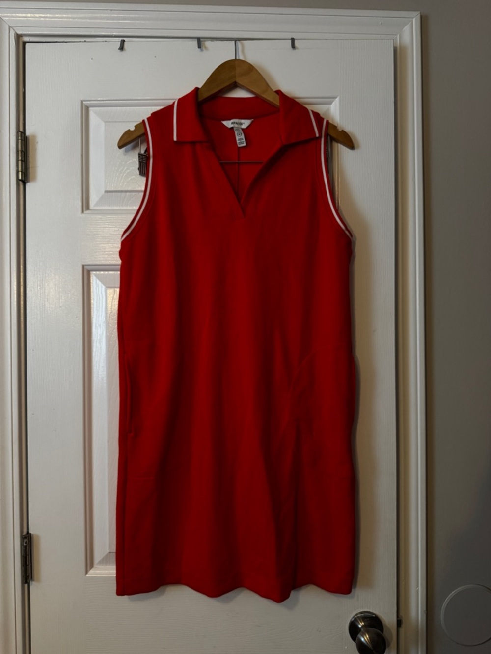 Spanx AirEssentials Pique Polo Tank Dress Medium